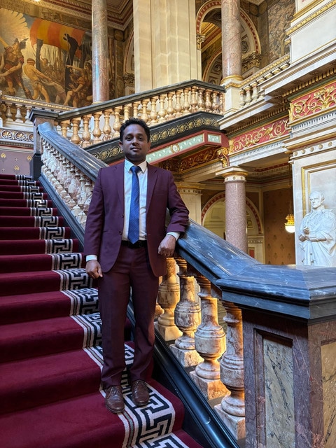 Formal portrait: international visit