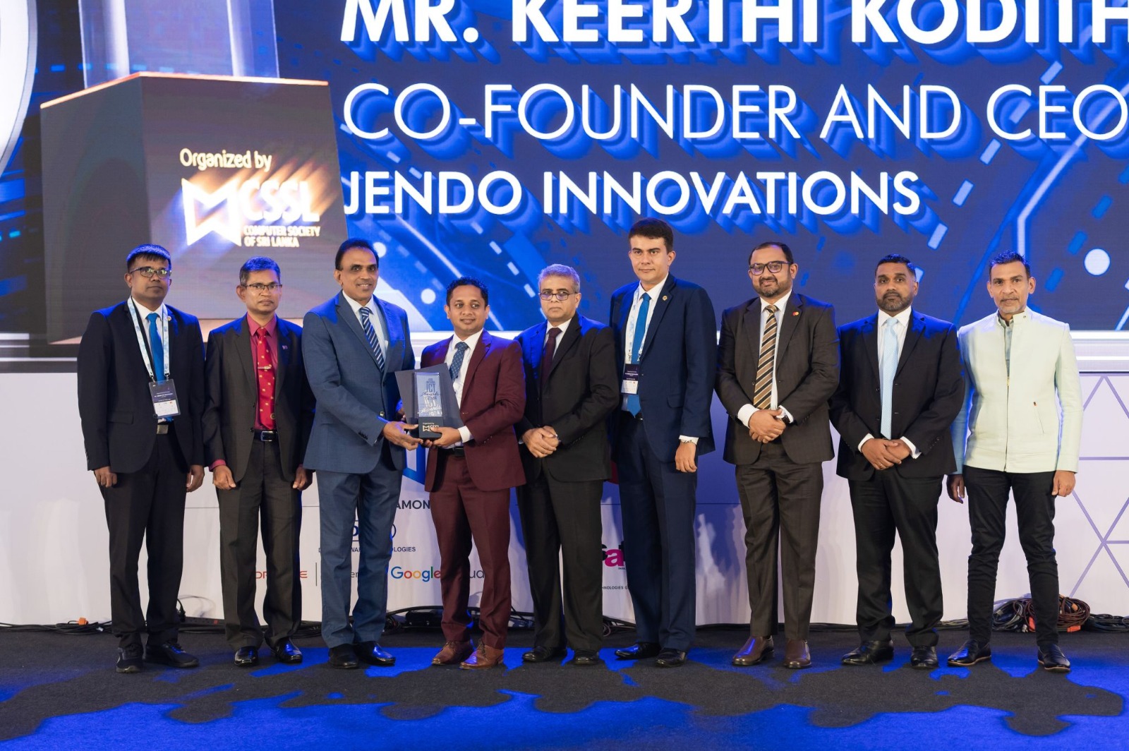 ICT Leader award ceremony with Jendo Innovations
